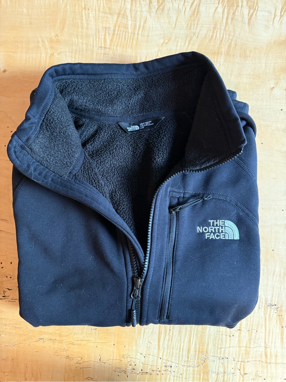 The North Face Black Lightweight Fleece Jacket